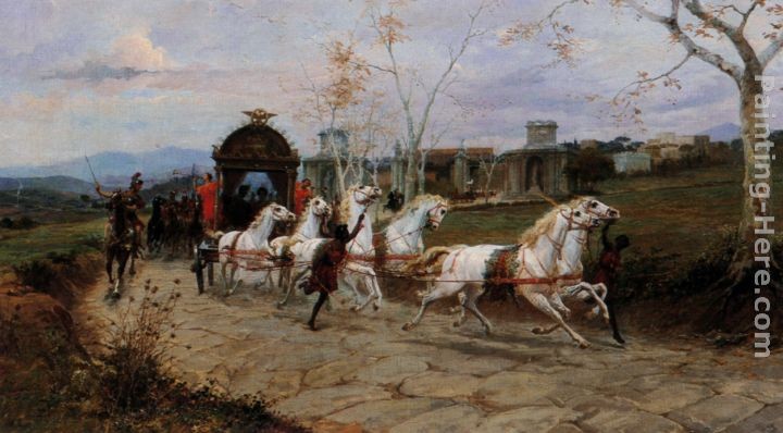 Ettore Forti Arrival of Caesar